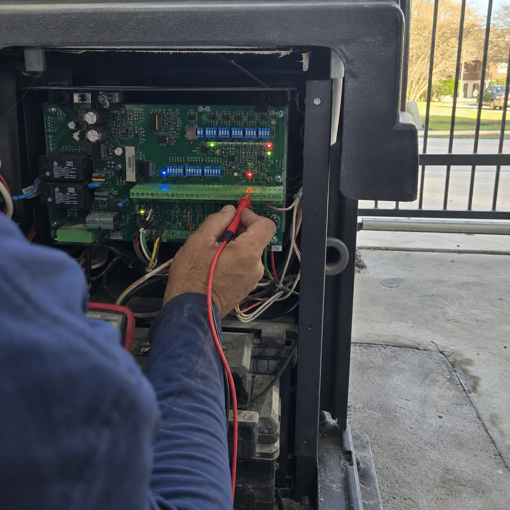 Double Gate Installation