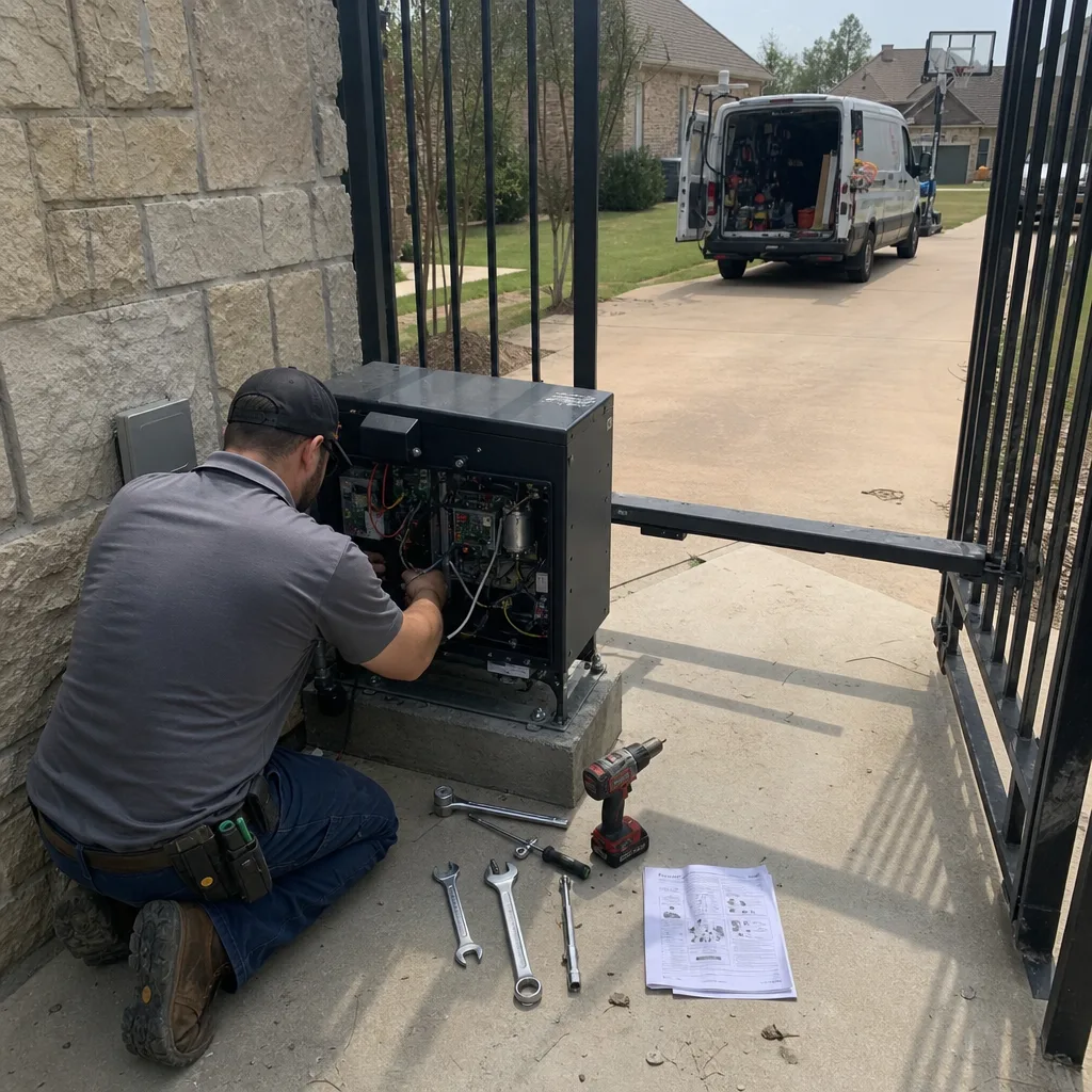 Driveway Gate Installation